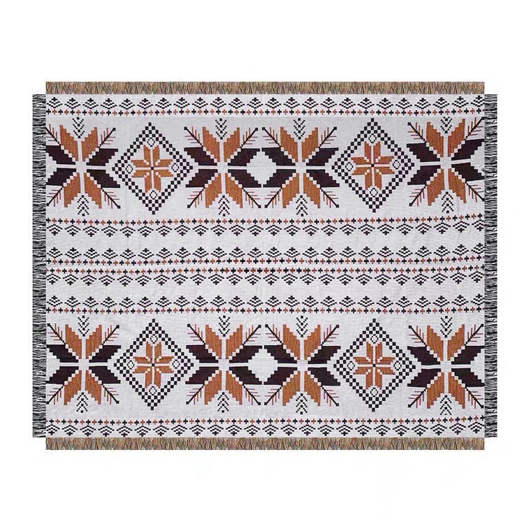 2pcs pack set 180*130cm Bohemian Picnic Blanket, Waterproof Camping Blanket, Outdoor Rug for Camping, Picnic, Beach  